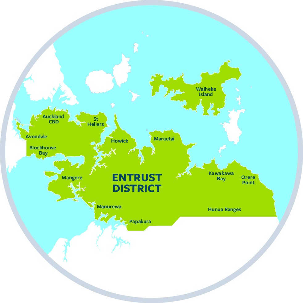Entrust District Map